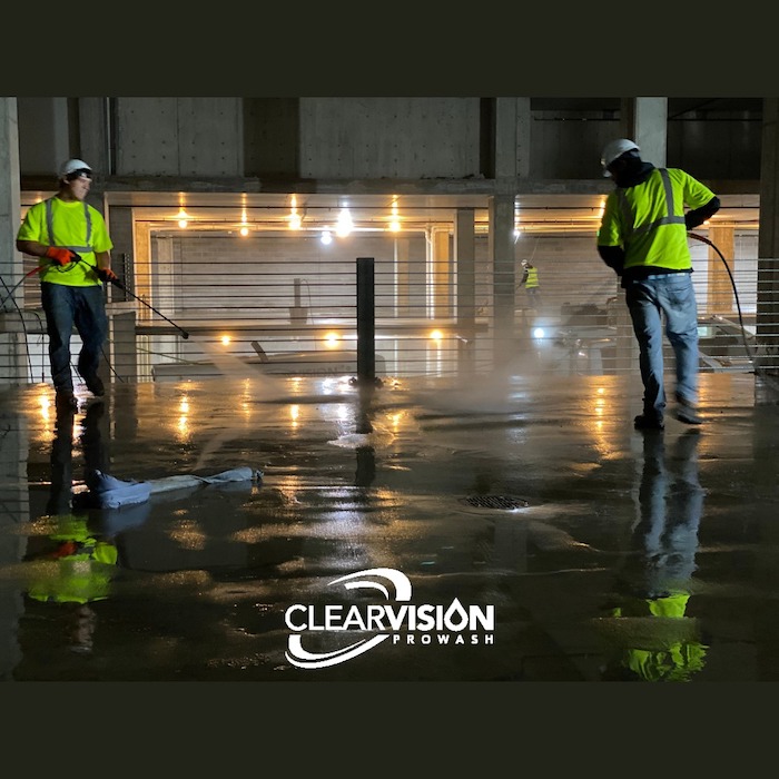 Parking garage cleaning Milwaukee