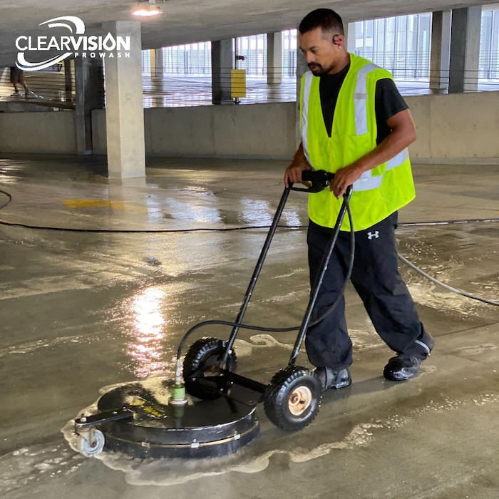 Parking lot cleaning Brookfield